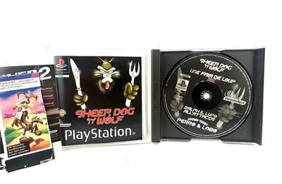 PlayStation Sheep Dog n Wolf Spiel PAL