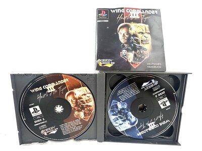 PlayStation Spiel Wing Commander III + IV PAL
