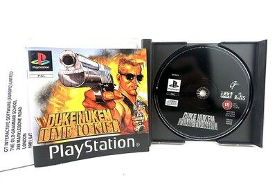 PlayStation Spiel Duke Nukem Time to Kill PAL