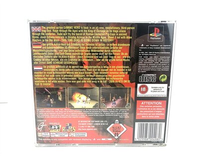 PlayStation Spiel Duke Nukem Time to Kill PAL