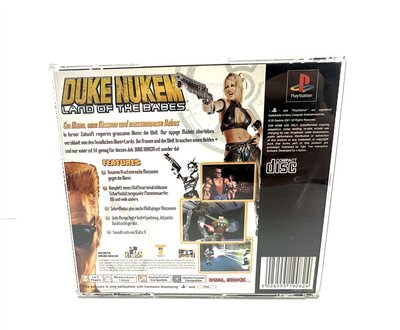 PlayStation Spiel Duke Nuken Land of the Babes PAL