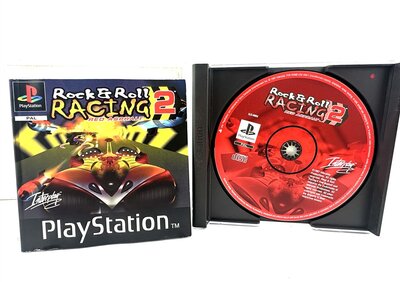 PlayStation Spiel Rock & Roll Racing PAL