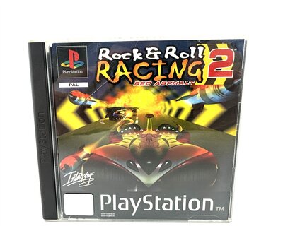 PlayStation Spiel Rock & Roll Racing PAL