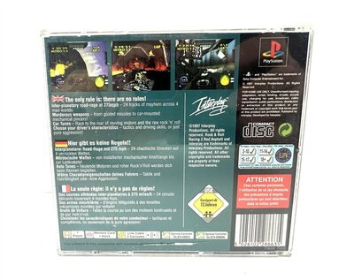 PlayStation Spiel Rock & Roll Racing PAL