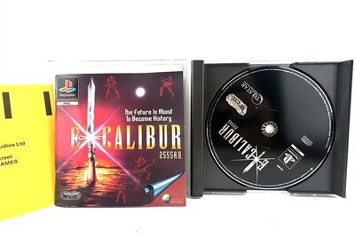 PlayStation Spiel Excalibur PAL