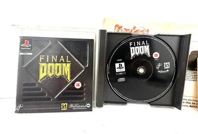 PlayStation Spiel Final Doom PAL