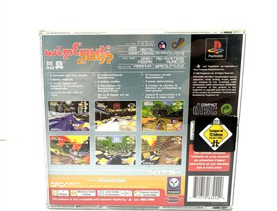 PlayStation Spiel Wipeout 2097 PAL + PC Version