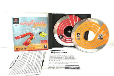 PlayStation Spiel Wipeout 2097 PAL + PC Version