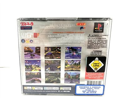 PlayStation Platinum Spiel Wipeout PAL