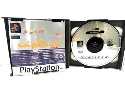 PlayStation Platinum Spiel Wipeout PAL
