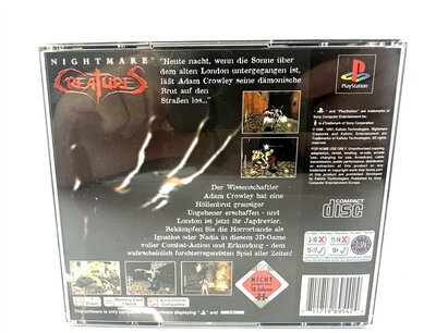 PlayStation Spiel Nightmare Creatures PAL