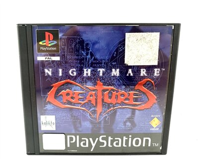PlayStation Spiel Nightmare Creatures PAL