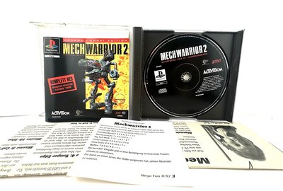 PlayStation Spiel Mech Warrior 2 PAL