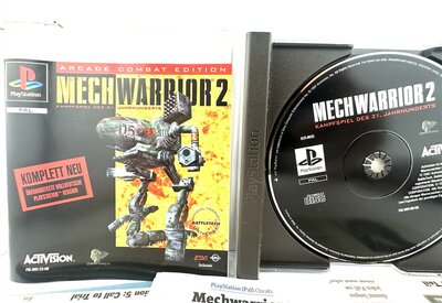 PlayStation Spiel Mech Warrior 2 PAL