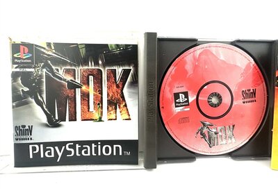 PlayStation Spiel MDK mit Poster PAL wie NEU