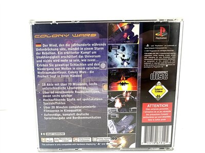 PlayStation Spiel Colony Wars PAL