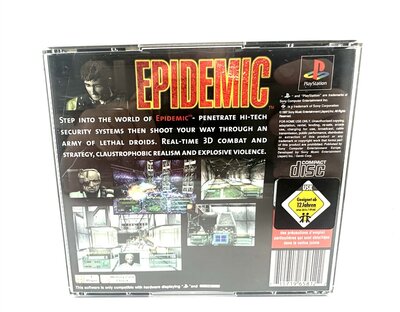 PlayStation Spiel Epidemic PAL wie NEU