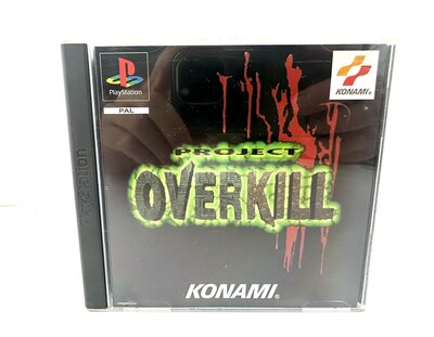 PlayStation Spiel Projekt Overkill PAL wie NEU