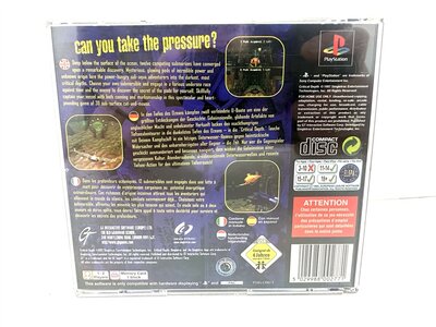 PlayStation Spiel Critical Depth PAL