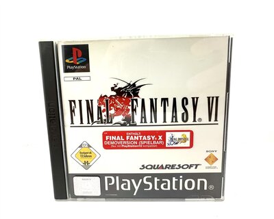 PlayStation Spiel Final Fantasy VI PAL
