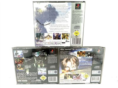 PlayStation Spiel Final Fantasy VII + VIII + IV PAL