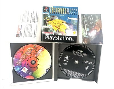 PlayStation Spiel Treasures of the Deep PAL