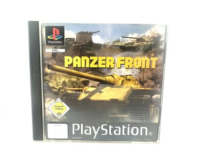 PlayStation Spiel Panzer Front PAL
