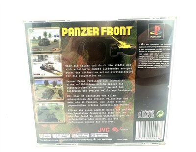 PlayStation Spiel Panzer Front PAL