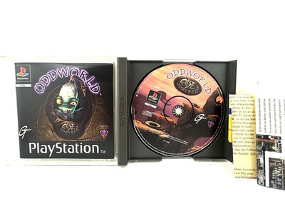 PlayStation Spiel Odworld Abes Oddysee PAL