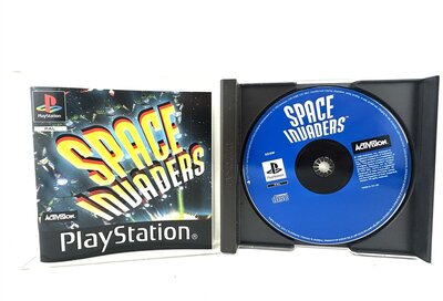 PlayStation Spiel Space Invaders PAL