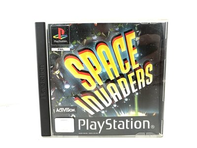 PlayStation Spiel Space Invaders PAL