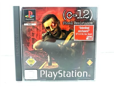 PlayStation Spiel C-12 Final Resistance PAL