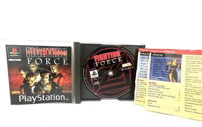PlayStation Spiel Fighting Force PAL