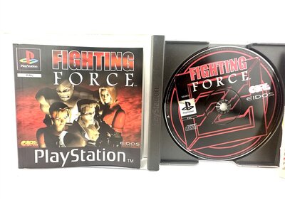 PlayStation Spiel Fighting Force PAL