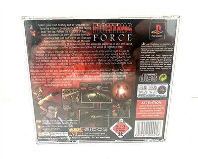PlayStation Spiel Fighting Force PAL