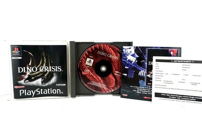 Dino Crisis 1 PS1 (PAL) Capcom Top Sammlerzustand