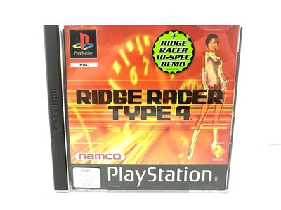 PlayStation Spiel Ridge Racer Type 4 PAL