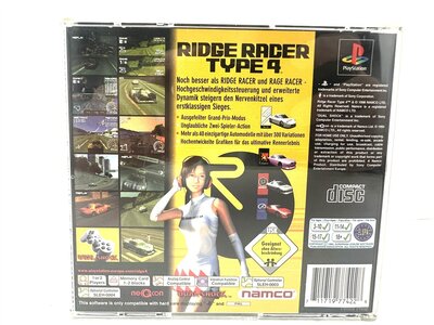 PlayStation Spiel Ridge Racer Type 4 PAL