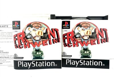 PlayStation (PS1) Spiel Frontschweine PAL Infogrames Top