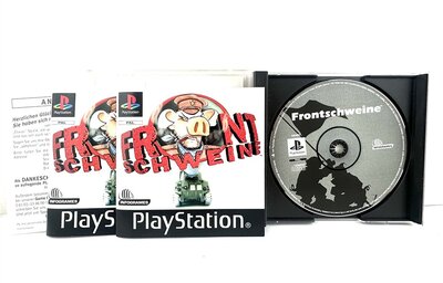 PlayStation Spiel Frontschweine PAL