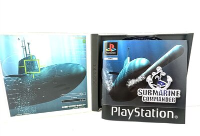PlayStation Spiel Submarine Commander 1 PAL