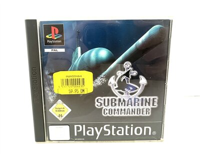 PlayStation Spiel Submarine Commander 1 PAL