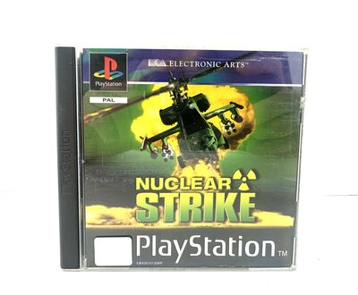 PlayStation Spiel Nuclear Strike PAL