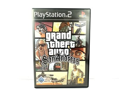 PlayStation 2 Spiel GTA San Andreas PAL