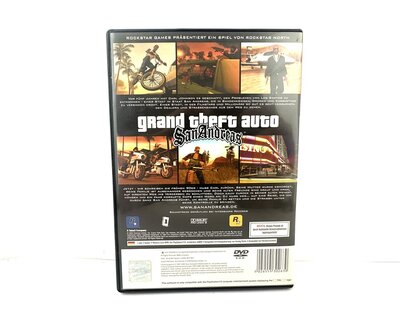 PlayStation 2 Spiel GTA San Andreas PAL