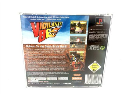 PlayStation Spiel Vigilante 8 PAL wie NEU