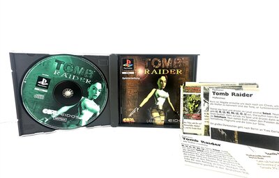 PlayStation Spiel Tomb Raider PAL
