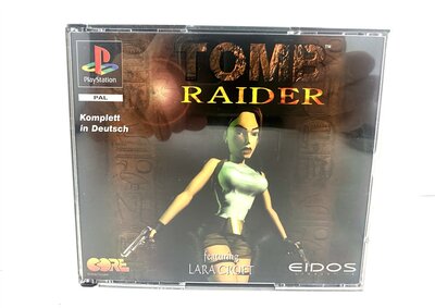 PlayStation Spiel Tomb Raider PAL