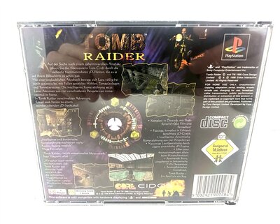 PlayStation Spiel Tomb Raider PAL