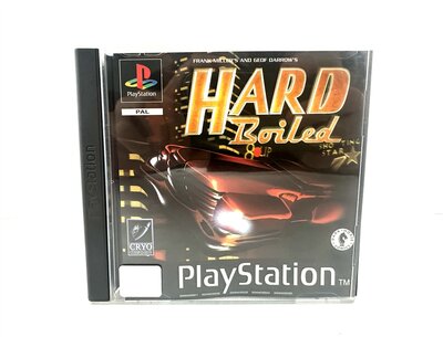 PlayStation Spiel Hard Boiled PAL wie NEU